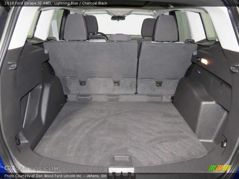 Lightning Blue / Charcoal Black 2018 Ford Escape SE 4WD