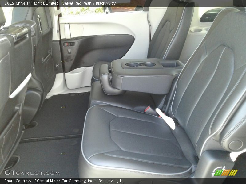 Velvet Red Pearl / Black/Alloy 2019 Chrysler Pacifica Limited