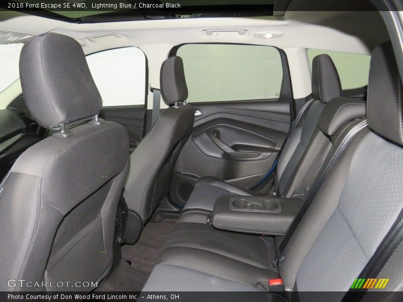 Lightning Blue / Charcoal Black 2018 Ford Escape SE 4WD