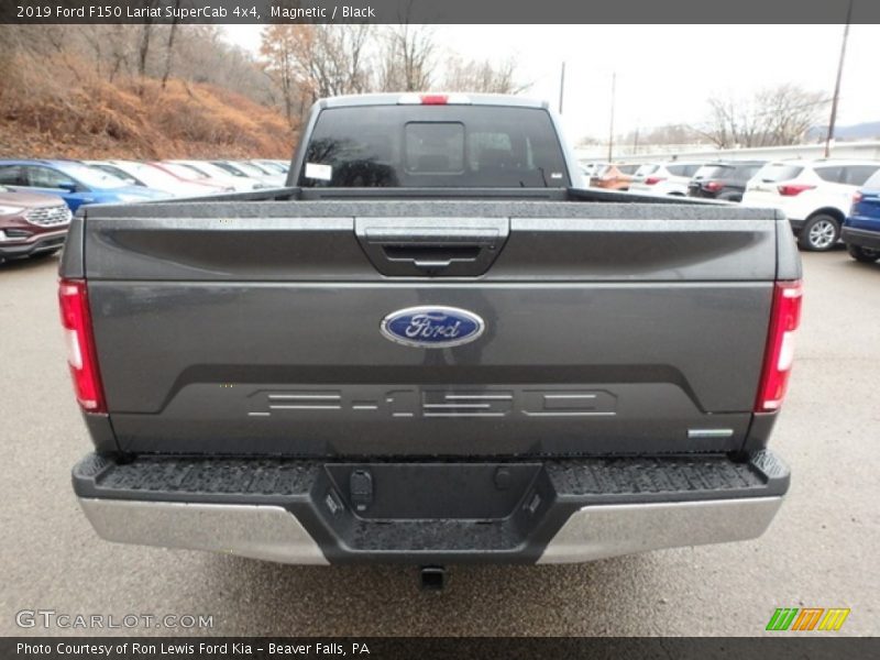 Magnetic / Black 2019 Ford F150 Lariat SuperCab 4x4
