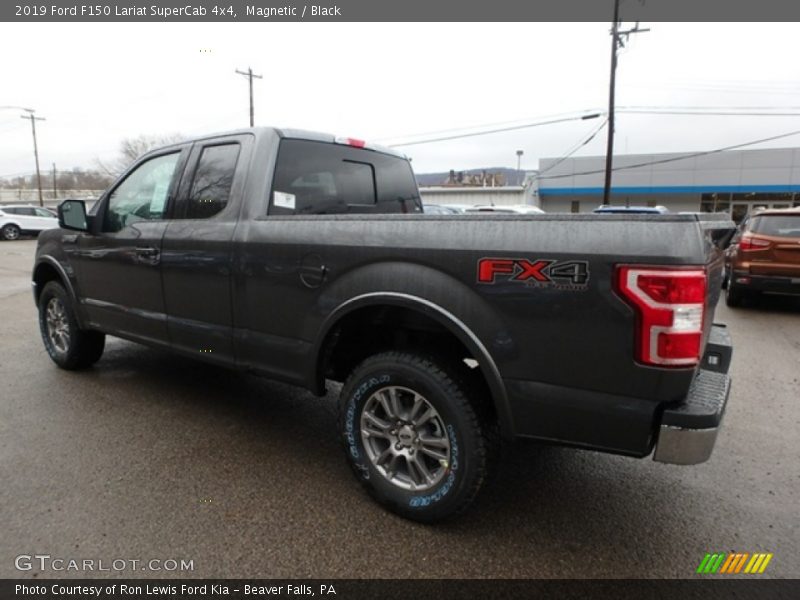 Magnetic / Black 2019 Ford F150 Lariat SuperCab 4x4