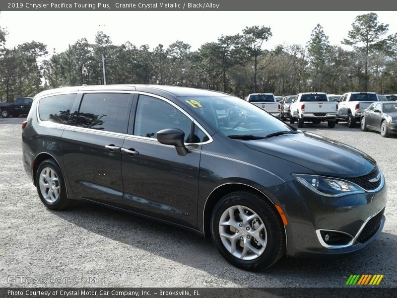 Granite Crystal Metallic / Black/Alloy 2019 Chrysler Pacifica Touring Plus