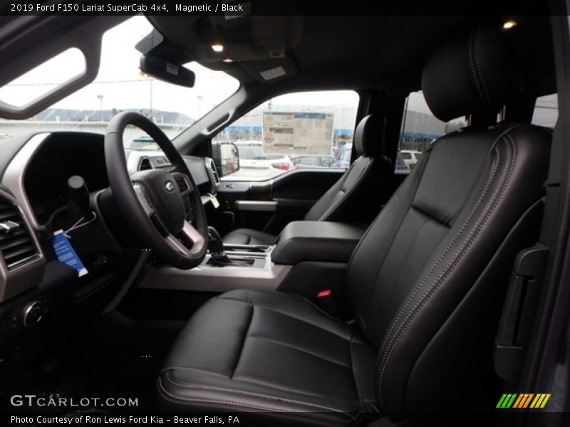 Magnetic / Black 2019 Ford F150 Lariat SuperCab 4x4