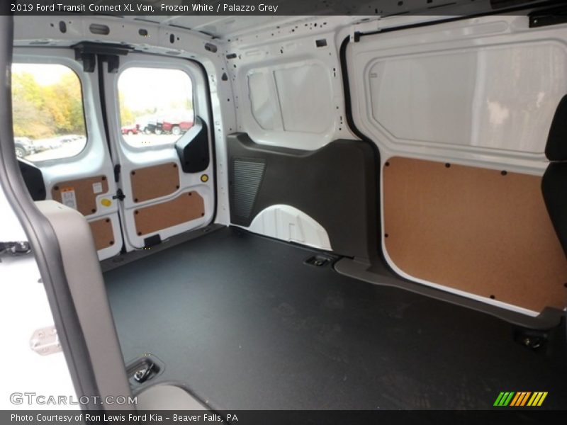 Frozen White / Palazzo Grey 2019 Ford Transit Connect XL Van