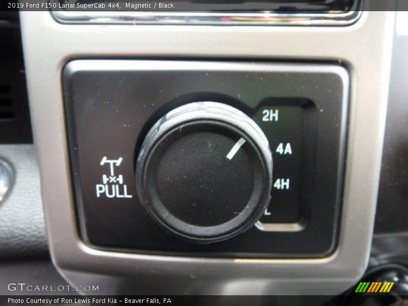 Magnetic / Black 2019 Ford F150 Lariat SuperCab 4x4