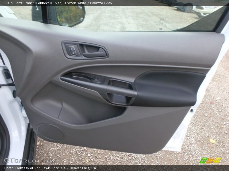 Frozen White / Palazzo Grey 2019 Ford Transit Connect XL Van