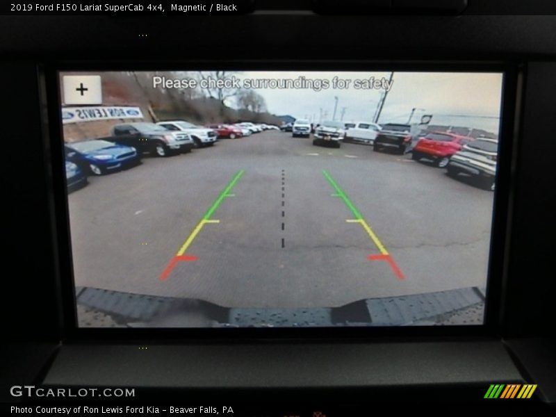 Magnetic / Black 2019 Ford F150 Lariat SuperCab 4x4