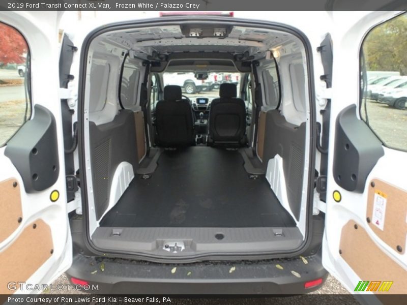 Frozen White / Palazzo Grey 2019 Ford Transit Connect XL Van