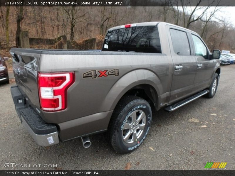 Stone Gray / Earth Gray 2019 Ford F150 XLT Sport SuperCrew 4x4