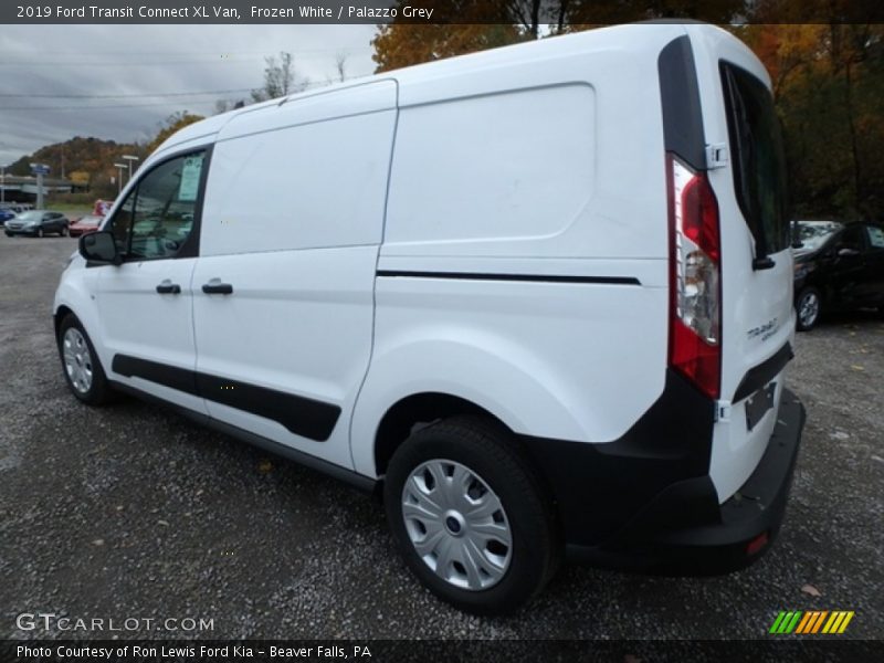 Frozen White / Palazzo Grey 2019 Ford Transit Connect XL Van