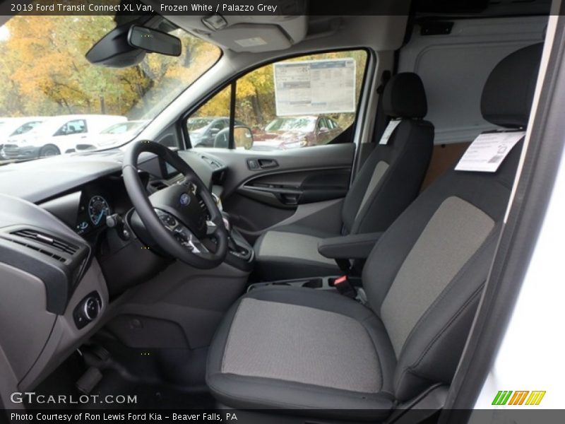 Frozen White / Palazzo Grey 2019 Ford Transit Connect XL Van