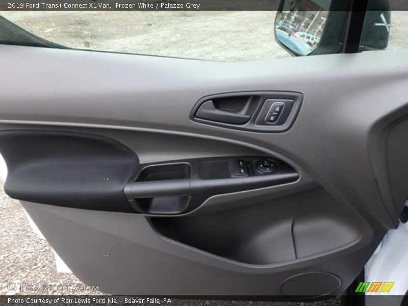Frozen White / Palazzo Grey 2019 Ford Transit Connect XL Van