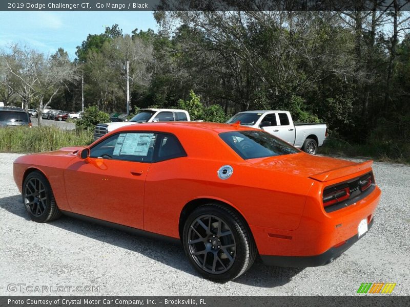 Go Mango / Black 2019 Dodge Challenger GT