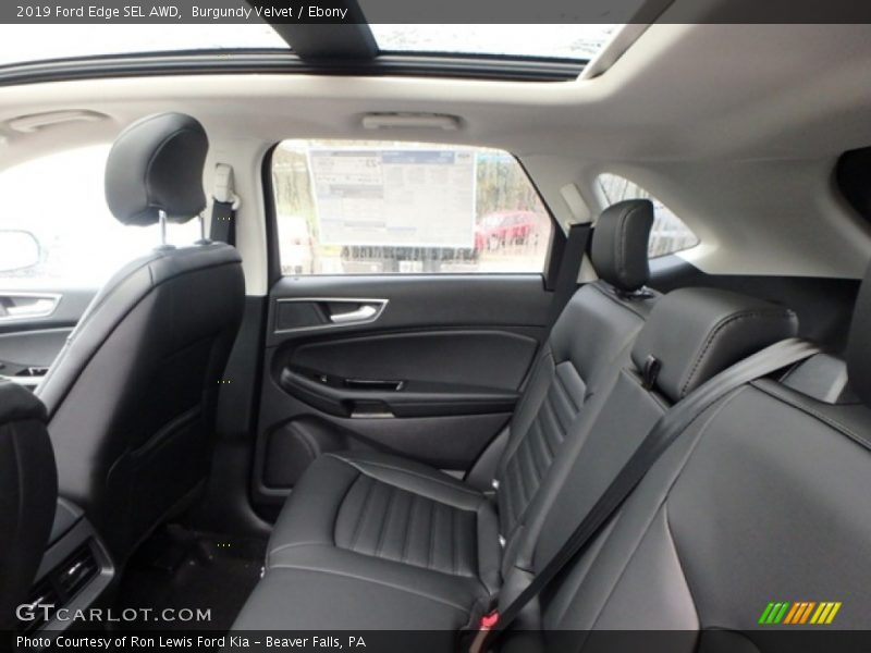 Burgundy Velvet / Ebony 2019 Ford Edge SEL AWD