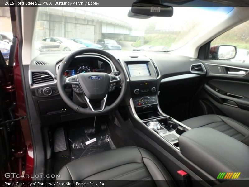 Burgundy Velvet / Ebony 2019 Ford Edge SEL AWD