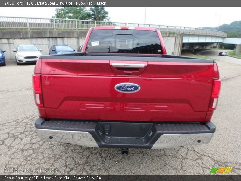 Ruby Red / Black 2018 Ford F150 Lariat SuperCrew 4x4