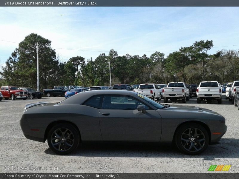 Destroyer Gray / Black 2019 Dodge Challenger SXT