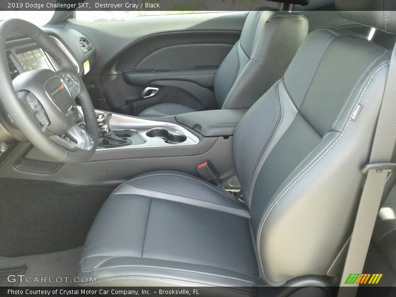 Destroyer Gray / Black 2019 Dodge Challenger SXT