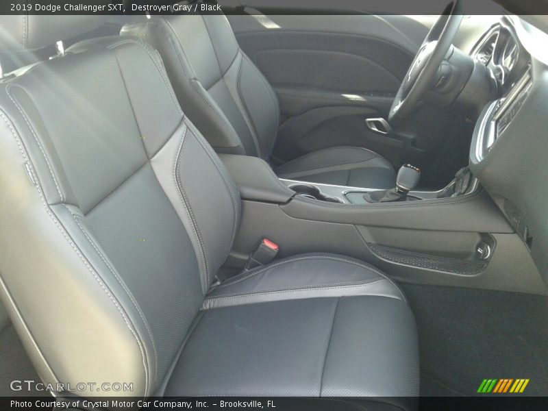 Destroyer Gray / Black 2019 Dodge Challenger SXT