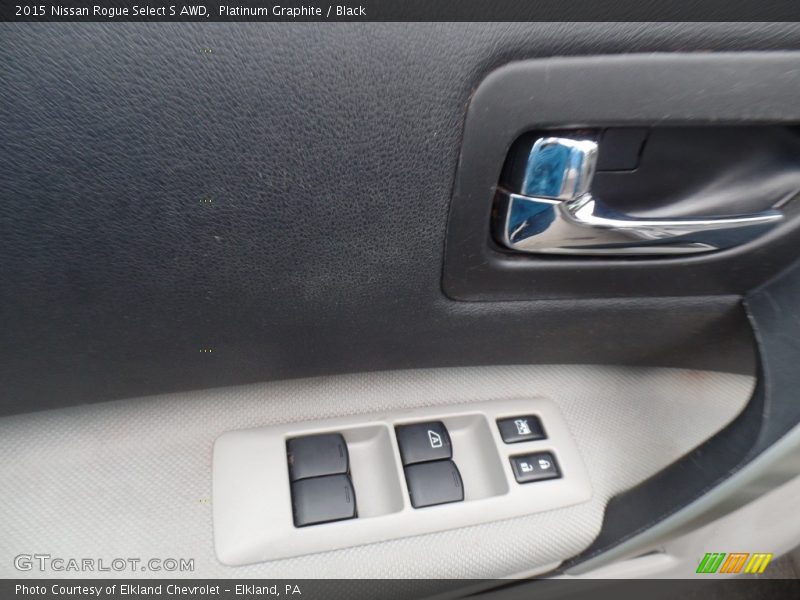 Platinum Graphite / Black 2015 Nissan Rogue Select S AWD