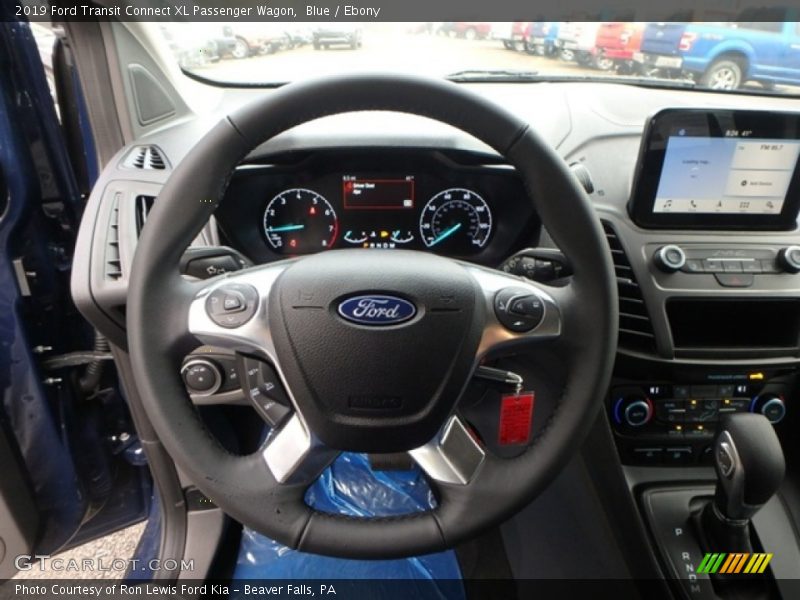 Blue / Ebony 2019 Ford Transit Connect XL Passenger Wagon