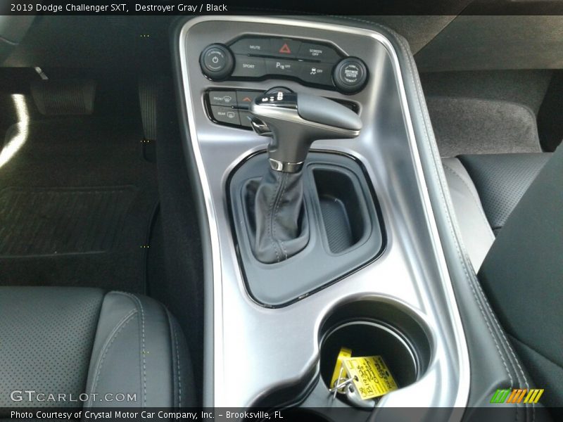 Destroyer Gray / Black 2019 Dodge Challenger SXT