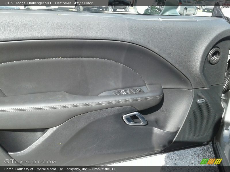 Destroyer Gray / Black 2019 Dodge Challenger SXT