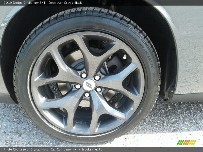 Destroyer Gray / Black 2019 Dodge Challenger SXT
