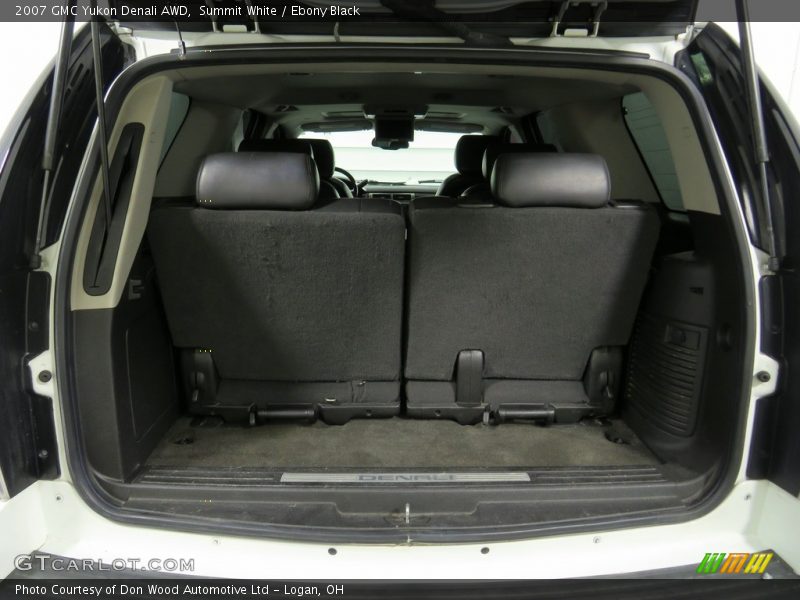 Summit White / Ebony Black 2007 GMC Yukon Denali AWD
