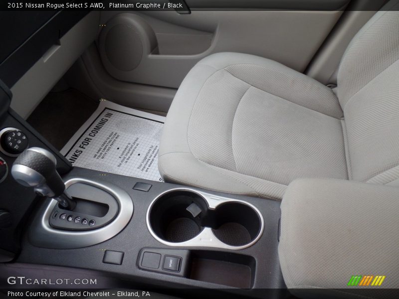 Platinum Graphite / Black 2015 Nissan Rogue Select S AWD