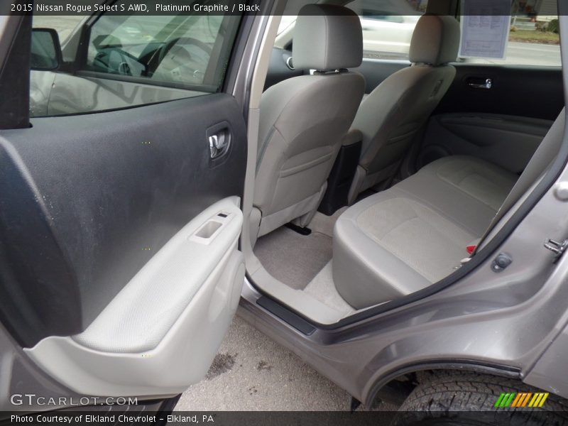 Platinum Graphite / Black 2015 Nissan Rogue Select S AWD