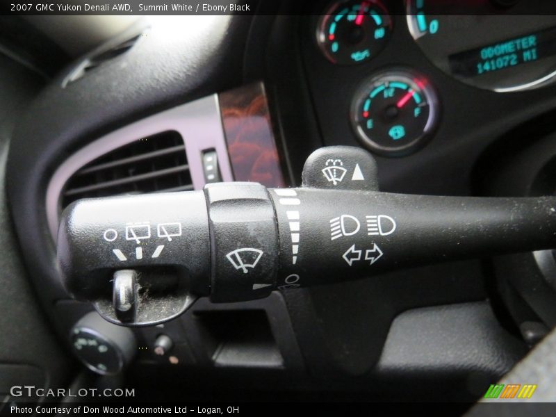 Summit White / Ebony Black 2007 GMC Yukon Denali AWD
