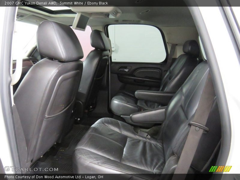 Summit White / Ebony Black 2007 GMC Yukon Denali AWD