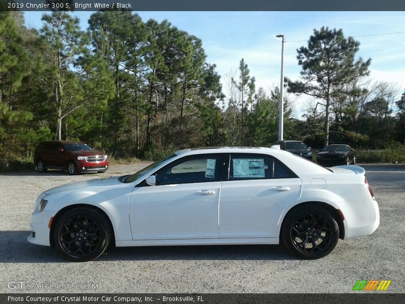 Bright White / Black 2019 Chrysler 300 S