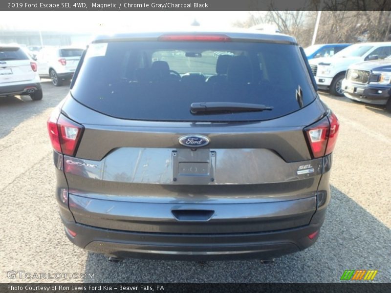 Magnetic / Chromite Gray/Charcoal Black 2019 Ford Escape SEL 4WD