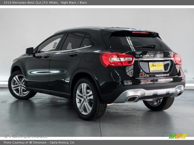 Night Black / Black 2019 Mercedes-Benz GLA 250 4Matic