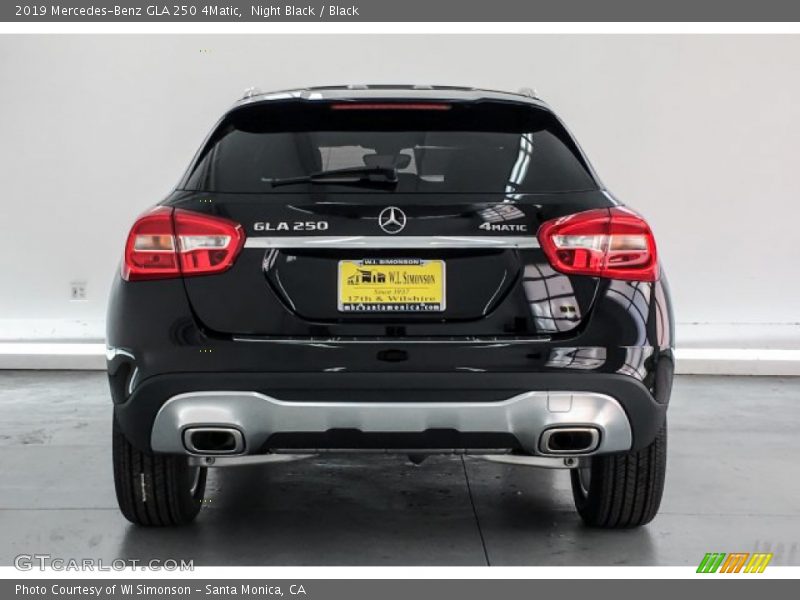 Night Black / Black 2019 Mercedes-Benz GLA 250 4Matic