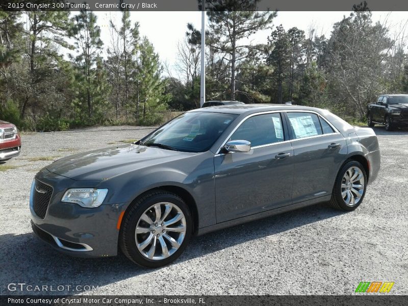 Ceramic Gray / Black 2019 Chrysler 300 Touring