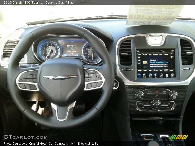 Ceramic Gray / Black 2019 Chrysler 300 Touring