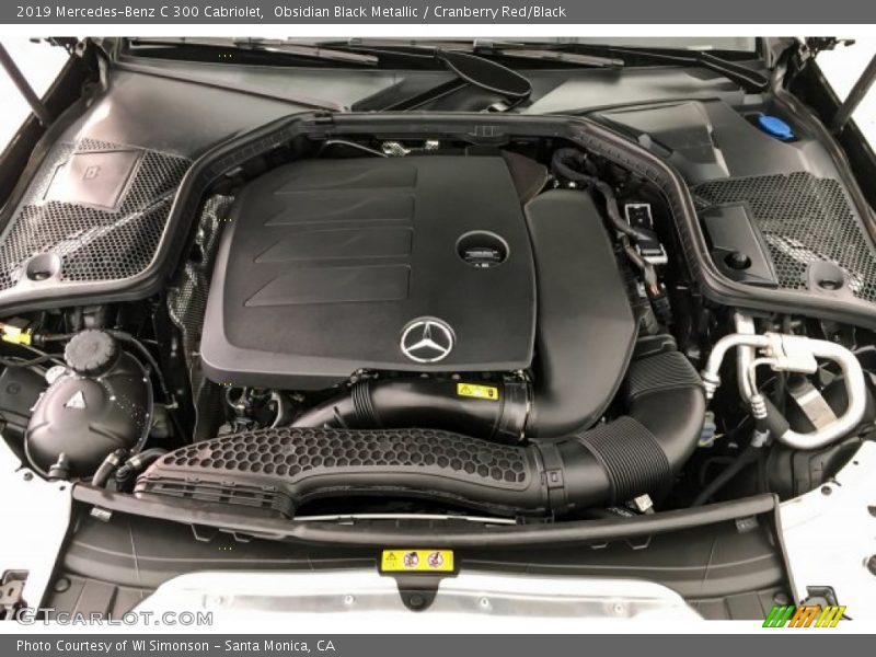  2019 C 300 Cabriolet Engine - 2.0 Liter Turbocharged DOHC 16-Valve VVT 4 Cylinder