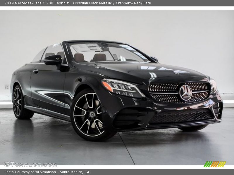 Front 3/4 View of 2019 C 300 Cabriolet