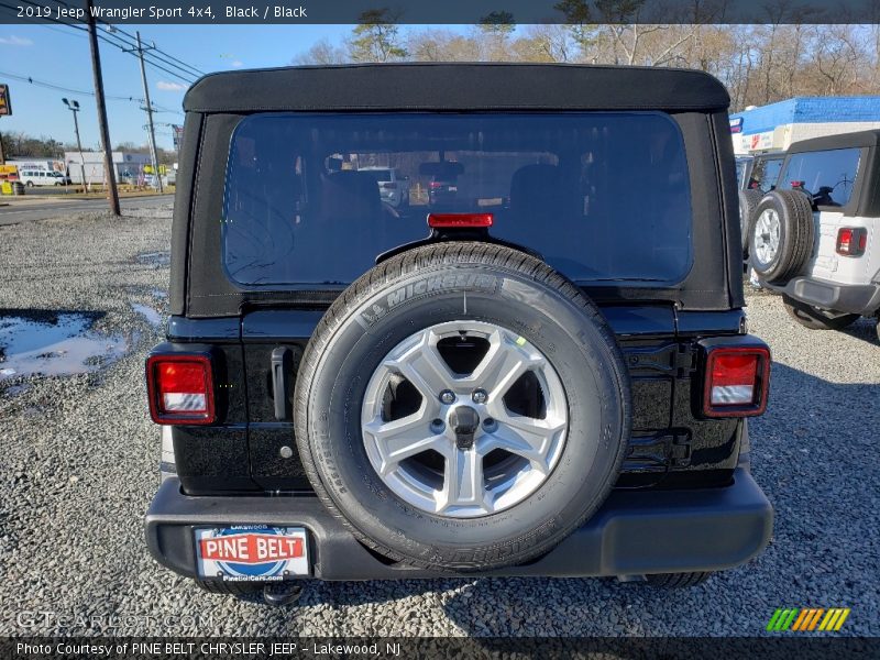 Black / Black 2019 Jeep Wrangler Sport 4x4