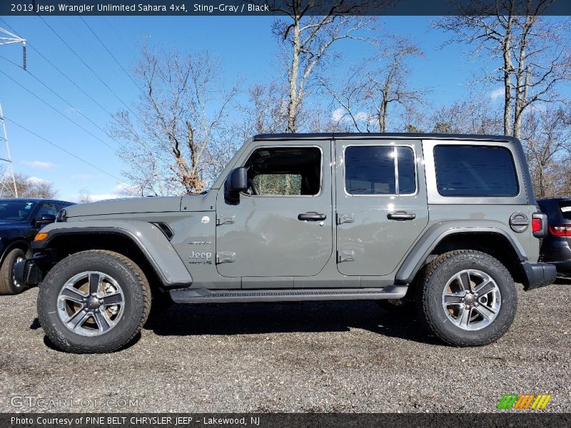  2019 Wrangler Unlimited Sahara 4x4 Sting-Gray