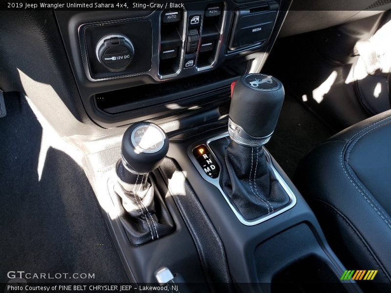  2019 Wrangler Unlimited Sahara 4x4 8 Speed Automatic Shifter