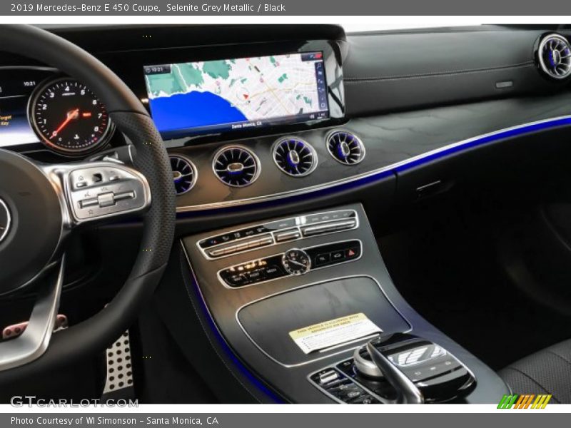 Selenite Grey Metallic / Black 2019 Mercedes-Benz E 450 Coupe
