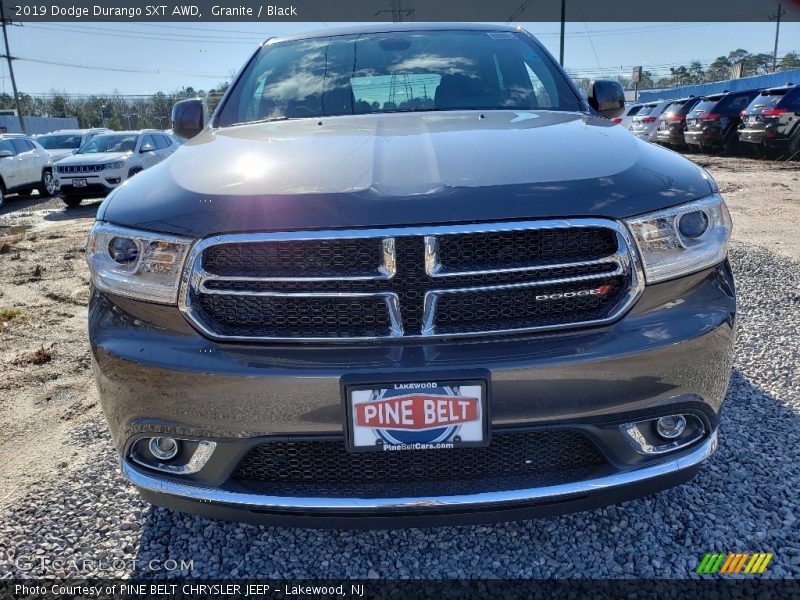 Granite / Black 2019 Dodge Durango SXT AWD