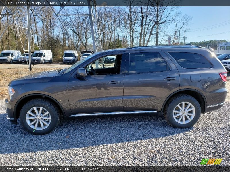 Granite / Black 2019 Dodge Durango SXT AWD