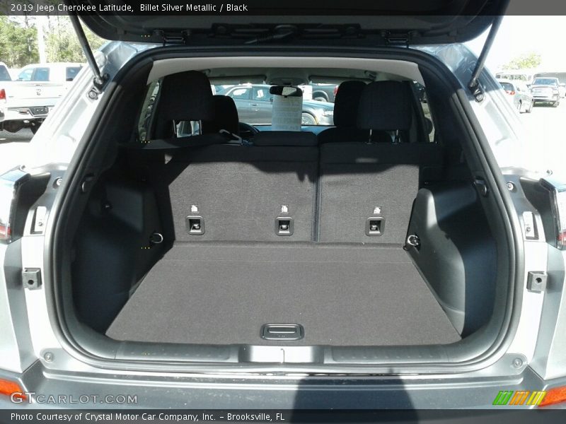 Billet Silver Metallic / Black 2019 Jeep Cherokee Latitude