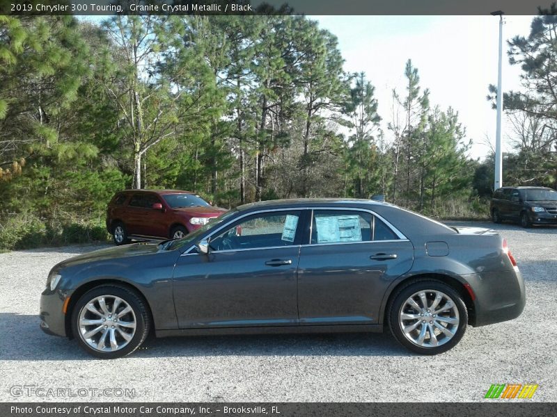 Granite Crystal Metallic / Black 2019 Chrysler 300 Touring