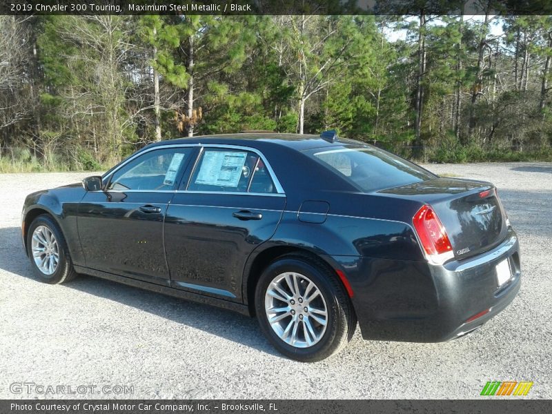 Maximum Steel Metallic / Black 2019 Chrysler 300 Touring